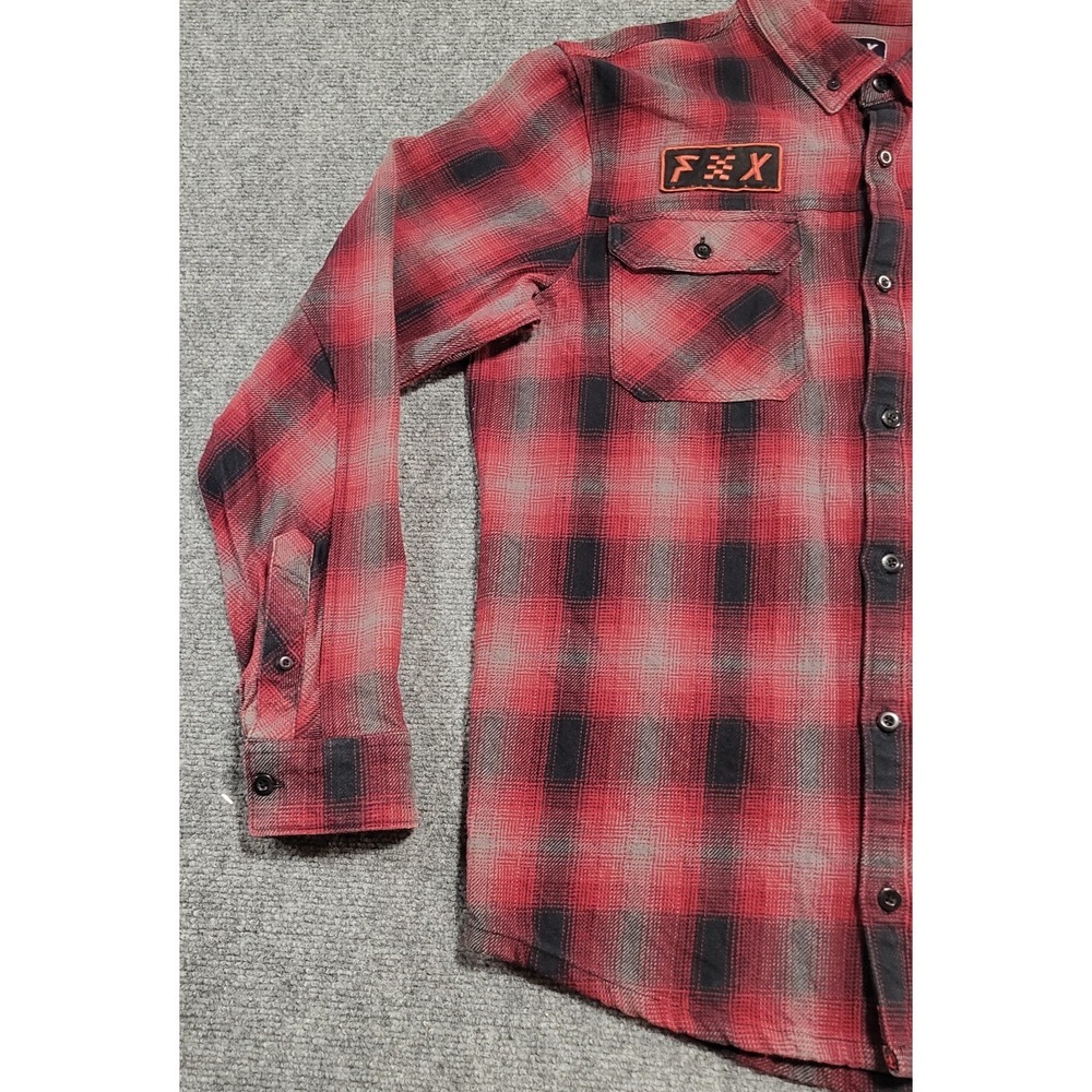Fox Racing Men's "Born From Dirt Raised On Fumes" Long Sleeve T-Shirt Sz Medium - Picture 3 of 14